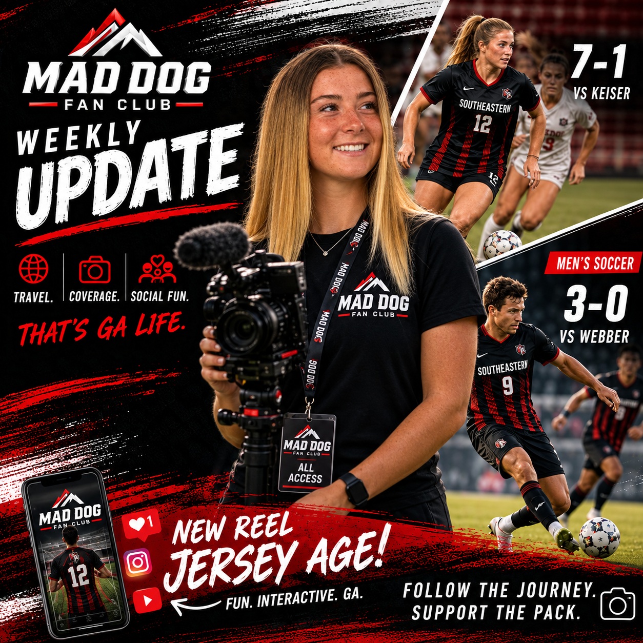 GA Updates for the week including a Social Video