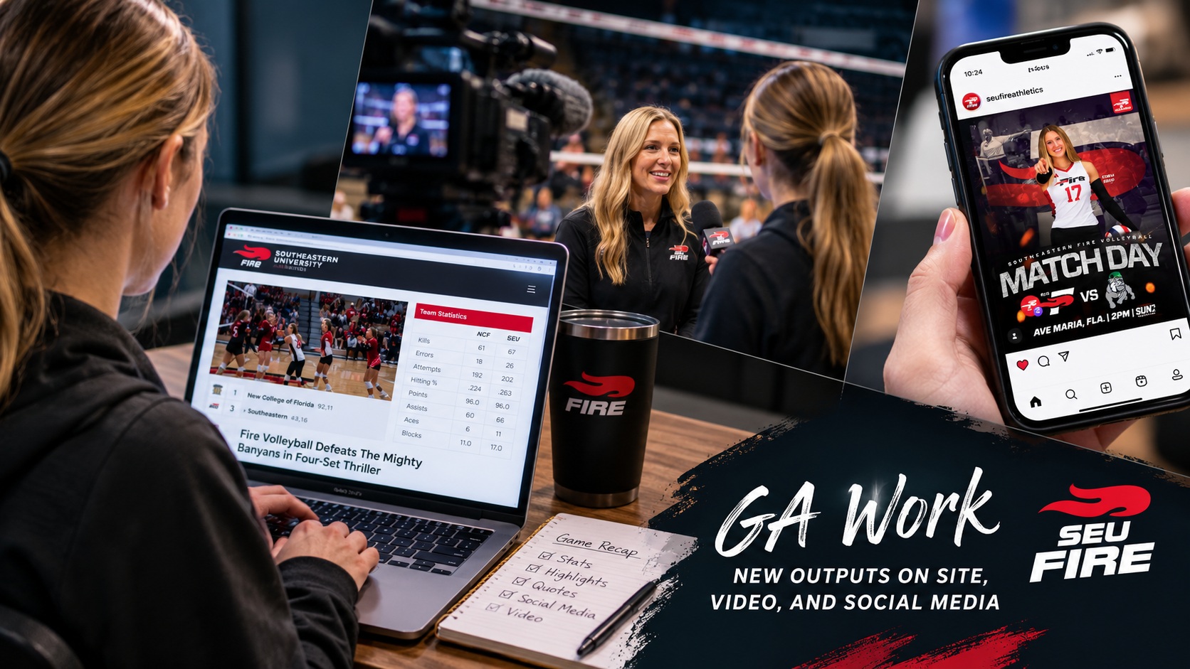 GA Work: New Outputs on site, video, and social media